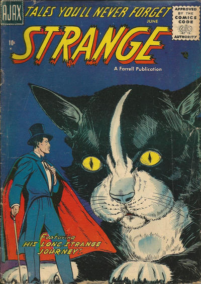 Cover for Strange (Farrell, 1957 series) #2