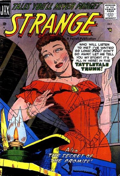Cover for Strange (Farrell, 1957 series) #4