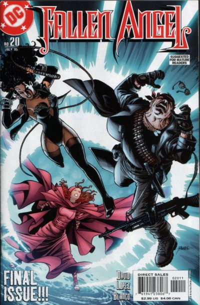 Cover for Fallen Angel (DC, 2003 series) #20