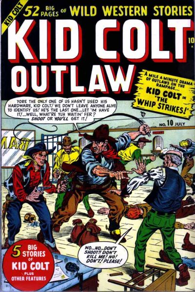 Cover for Kid Colt Outlaw (Marvel, 1949 series) #10