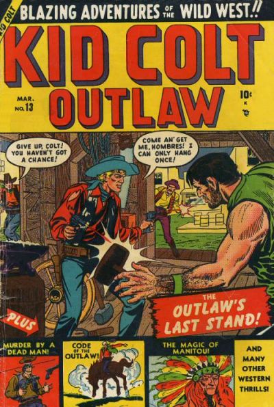Cover for Kid Colt Outlaw (Marvel, 1949 series) #13