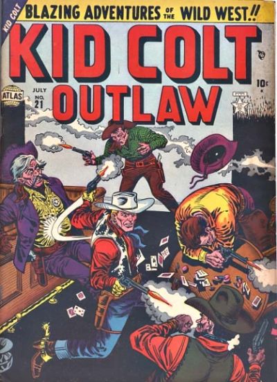 Cover for Kid Colt Outlaw (Marvel, 1949 series) #21