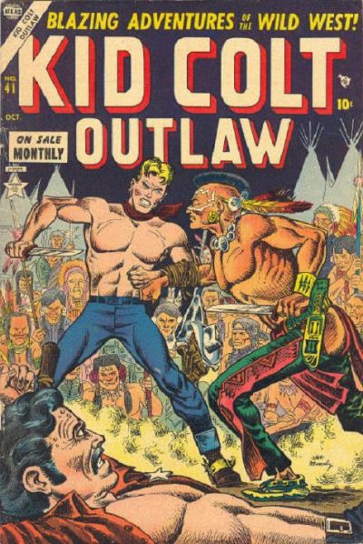 Cover for Kid Colt Outlaw (Marvel, 1949 series) #41
