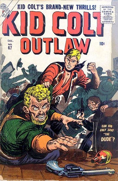 Cover for Kid Colt Outlaw (Marvel, 1949 series) #67