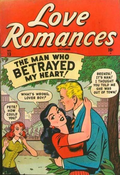 Cover for Love Romances (Marvel, 1949 series) #13