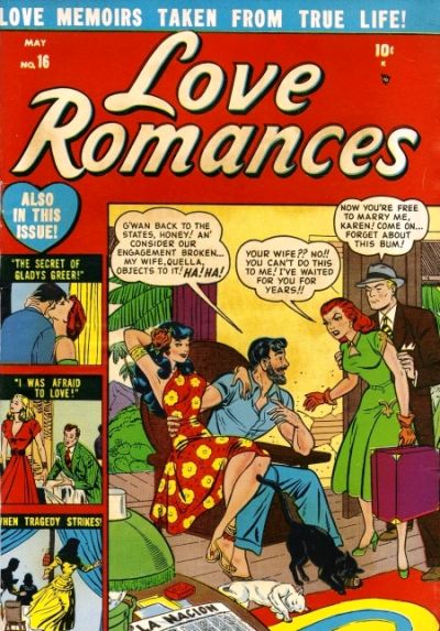 Cover for Love Romances (Marvel, 1949 series) #16