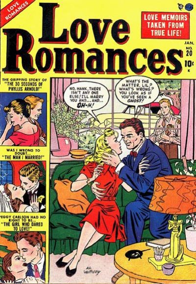 Cover for Love Romances (Marvel, 1949 series) #20