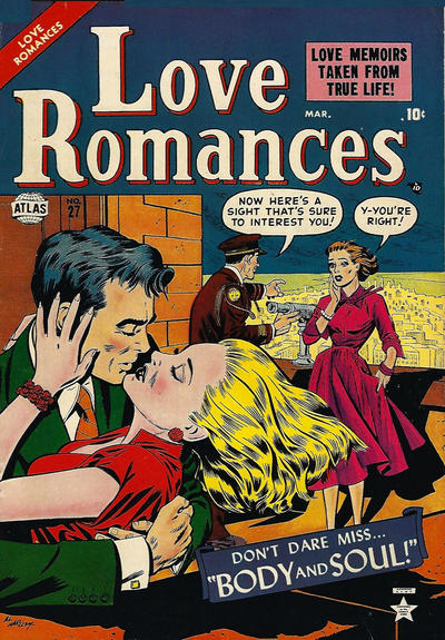 Cover for Love Romances (Marvel, 1949 series) #27