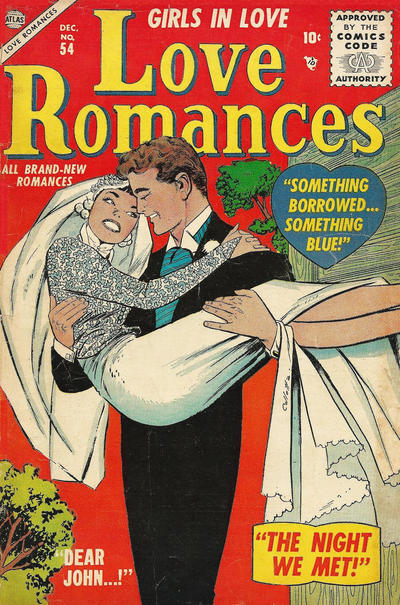 Cover for Love Romances (Marvel, 1949 series) #54