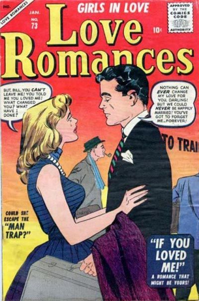 Cover for Love Romances (Marvel, 1949 series) #73