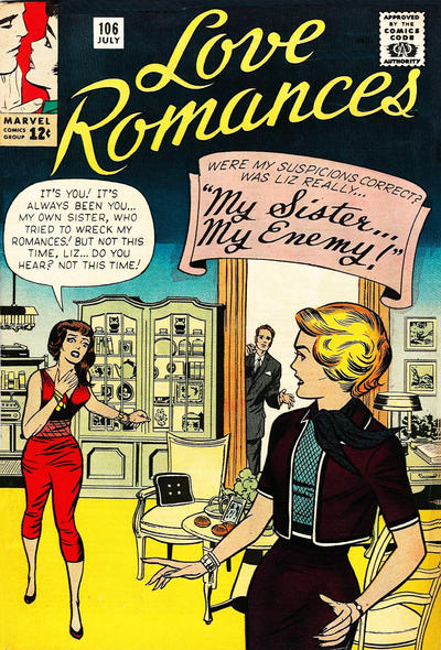 Cover for Love Romances (Marvel, 1949 series) #106