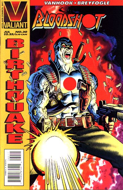 Cover for Bloodshot (Acclaim / Valiant, 1993 series) #30 [Direct Sales]