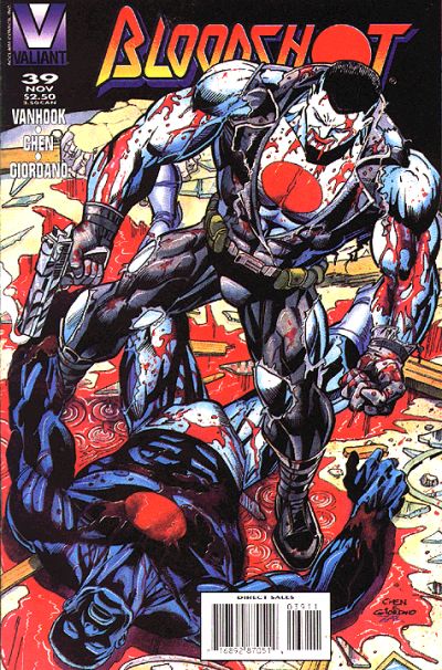 Cover for Bloodshot (Acclaim / Valiant, 1993 series) #39 [Direct Sales]