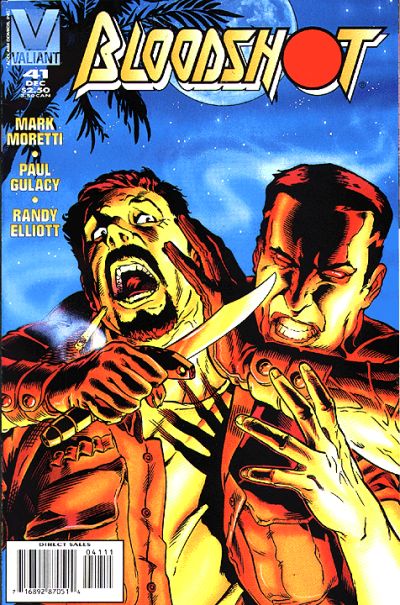 Cover for Bloodshot (Acclaim / Valiant, 1993 series) #41 [Direct Sales]