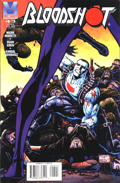 Cover for Bloodshot (Acclaim / Valiant, 1993 series) #43 [Direct Sales]