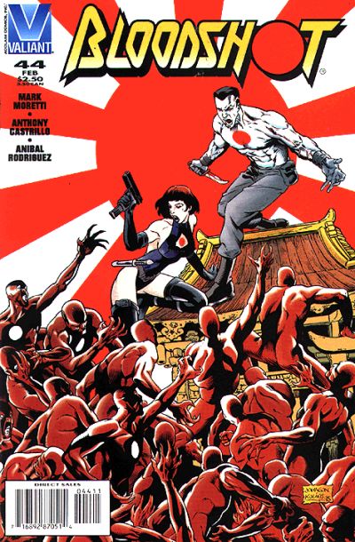 Cover for Bloodshot (Acclaim / Valiant, 1993 series) #44 [Direct Sales]
