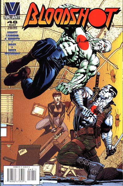 Cover for Bloodshot (Acclaim / Valiant, 1993 series) #48 [Direct Sales]