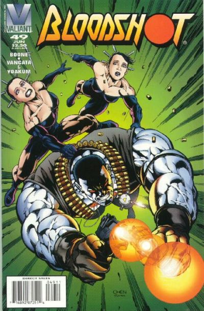 Cover for Bloodshot (Acclaim / Valiant, 1993 series) #49 [Direct Sales]