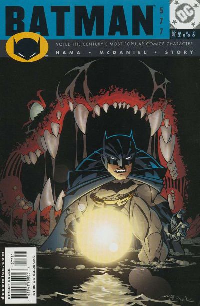 Cover for Batman (DC, 1940 series) #577 [Direct Sales]