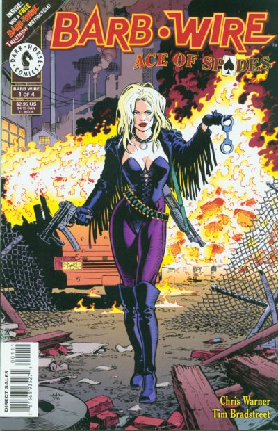 Cover for Barb Wire: Ace of Spades (Dark Horse, 1996 series) #1
