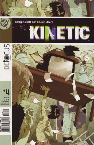 Cover for Kinetic (DC, 2004 series) #4