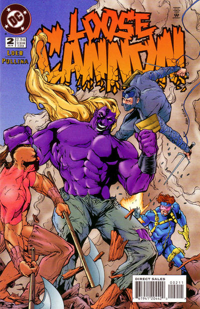 Cover for Loose Cannon (DC, 1995 series) #2