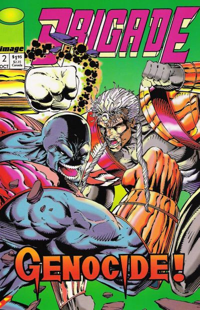 Cover for Brigade (Image, 1992 series) #2 [Direct]