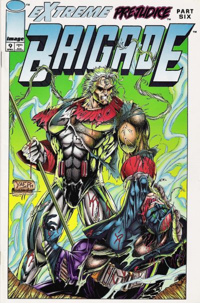 Cover for Brigade (Image, 1993 series) #9 [Direct]