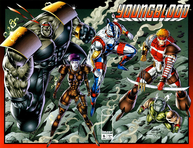 Cover for Youngblood (Image, 1992 series) #6