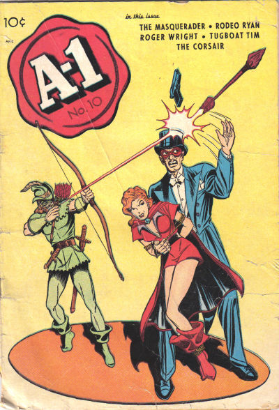 Cover for A-1 (Magazine Enterprises, 1945 series) #10