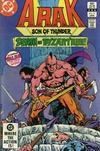 Cover for Arak / Son of Thunder (DC, 1981 series) #17 [Direct]