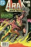 Cover for Arak / Son of Thunder (DC, 1981 series) #18 [Newsstand]