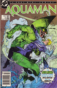 Cover Thumbnail for Aquaman (DC, 1986 series) #2 [Newsstand]