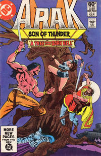 Cover Thumbnail for Arak / Son of Thunder (DC, 1981 series) #4 [Direct]