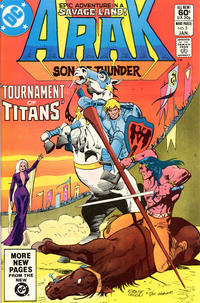 Cover Thumbnail for Arak / Son of Thunder (DC, 1981 series) #5 [Direct]