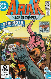 Cover Thumbnail for Arak / Son of Thunder (DC, 1981 series) #7 [Direct]