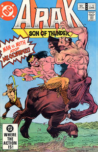 Cover Thumbnail for Arak / Son of Thunder (DC, 1981 series) #10 [Direct]