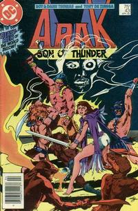 Cover Thumbnail for Arak / Son of Thunder (DC, 1981 series) #43 [Newsstand]