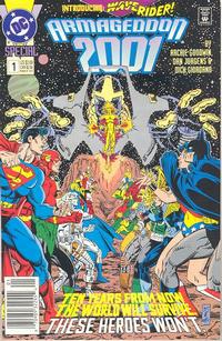 Cover for Armageddon 2001 (DC, 1991 series) #1 [Newsstand]