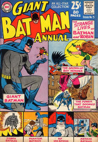 Cover for Batman Annual (DC, 1961 series) #5