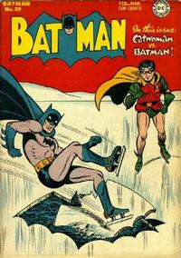 Cover for Batman (DC, 1940 series) #39