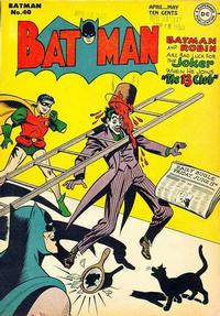 Cover Thumbnail for Batman (DC, 1940 series) #40