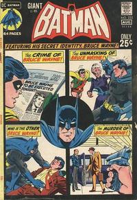 Cover for Batman (DC, 1940 series) #233