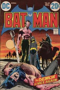 Cover for Batman (DC, 1940 series) #244