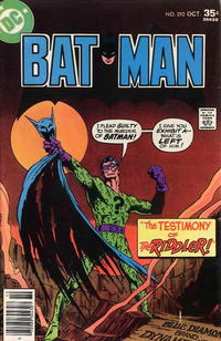 Cover Thumbnail for Batman (DC, 1940 series) #292