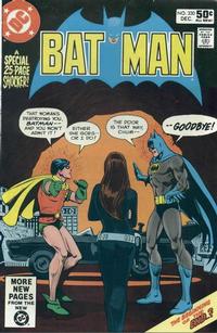 Cover Thumbnail for Batman (DC, 1940 series) #330 [Direct]