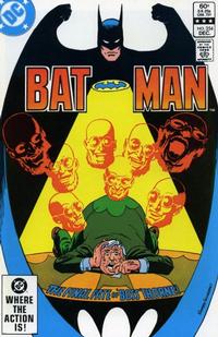 Cover for Batman (DC, 1940 series) #354 [Direct]