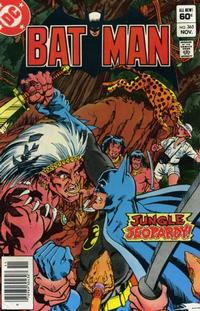 Cover for Batman (DC, 1940 series) #365 [Newsstand]
