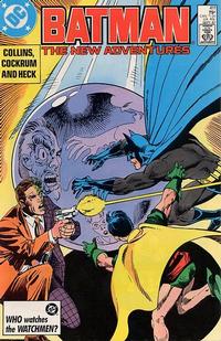 Cover for Batman (DC, 1940 series) #411 [Direct]