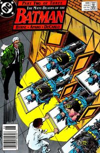Cover Thumbnail for Batman (DC, 1940 series) #434 [Newsstand]